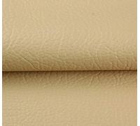 Tissu Simili Cuir Tissu Simili Cuir Souple Similicuir Matière Imitation Cuir Tissu Vinyle Art Artisanat Leathercloth - Vendu Au Mètre (Color : Beige)