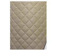 Tissu Similicuir D'ameublement Imitation Cuir Tapisserie pour Chaussures | Sac Couture Patchwork synthétique matelassé(Beige,1.6x7m)