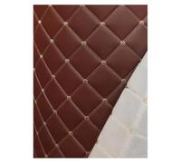 Tissu Similicuir D'ameublement Imitation Cuir Tapisserie pour Chaussures | Sac Couture Patchwork synthétique matelassé(Brown,1.6x6m)