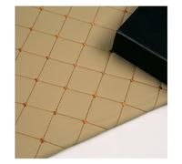 Tissu Similicuir Tissu D'ameublement En Faux Cuir PU Tissu Simili Cuir Matelassé Au Mètre 140cm De Large Pour Meuble Chaise Canapé, Artisanat Bricolage(Beige,1.4X1m)