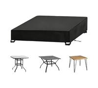 Tissu solide : la nappe d'extérieur est fabriquée avec un tissu imperméable qui protège efficacement contre les dommages causés par l'humidité et la saleté, garantissant que le dessus de table reste s