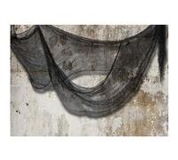 tissu toile d'araignée décorative 76x228cm gris - guirca 24161 Gris G