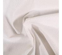 Tissu Toile de coton Enduit uni Cubex Blanc - Par 50 cm