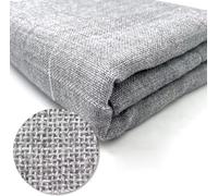 Tissu Tuftig Gris pour Tuftig Gu, Cotto Ad Ter Tissu De Dos Mixte pour Kittig Crochet Puch Eedle, Tissu De Tapis Bricolage Hadmade, Tissu Moks, Grey, 1.5m*3m