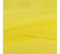 Tissu Tulle souple grande largeur uni Jaune - Au mètre