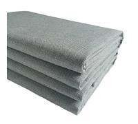 【Tissu Type Lin Grossier Imitation】TinaKim - Tissu de Rembourrage pour Canapé et Chaise (Vert Clair 13, 2 Mètre)