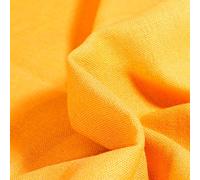 Tissu Viscose Lin uni Jaune - Par 50 cm