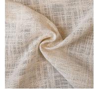 Tissu voilage poly-lin fil flammé Lin 295 cm