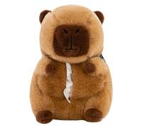 Tissue Box Cover, Plush Container, Capybara Dispenser Case, Soft Suspended Holder with Funny Animal Design, Cute Tissue Storage for Cars Kitchens Bedrooms Bathroom Decor, 10.24x7.09x6.3 inches