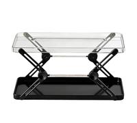 Tissue Box Cover - Tissue Holder Napkin Dispenser | Multipurpose Dispenser Case with Spring Mechanism | for Bathrooms Kitchens Dining Rooms TV Stands Night Stand Dressers