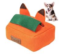 Tissue Box Snuffle Jouet léger à mâcher pour chien - Jouet interactif pour chien de traitement - Jouet de travail nasal pour chat et chien