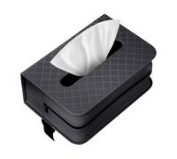 Tissue Holder in Car - Large Rectangle PU Leather Tissue Box Cover, Luxury Auto Accessories & Home Decor for Kitchen Table, Farmhouse Bathroom & Bedroom, Reinforced Magnetic Bottom