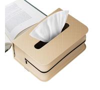 Tissue Holder in Car - Large Rectangle PU Leather Tissue Box Cover, Luxury Auto Accessories & Home Decor for Kitchen Table, Farmhouse Bathroom & Bedroom, Reinforced Magnetic Bottom