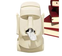 Tissue Holder - Tissue Box Holder, Face Statue Napkin Organizer, Napkin Organizer Sunglasses Rack For Desktop, Vanity, Table, Shelf, Study, Dorm, Room, Living Room Bathroom