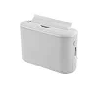 Tissue - Paper Dispenser Toward Home Styling | Rectangular Viewing Panel Plus Nine inch Slot Access alongside Enclosed Storage Form Supporting Bathroom Placement, Bedroom Accent, Counter Display