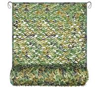 TissuOxford Filet de Camouflage Renforcé Toile D'ombrage pour Cache de Chasse, Stand de Tir, Airsoft, Décoration Militaire et Décorations de Fête, Treillis de Camouflage(6.6'x39'/2.0x12.0m)