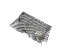 Tissus à Ourlet doublés Blancs entrelacés avec Plan de Pays français, Tissu Permanent Doux, Coton de Table Flexible, Lavable en Machine, Tissus de terrasse pour la Maison