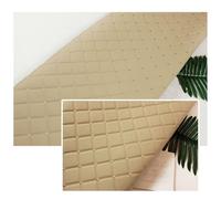 Tissus En Similicuir Haut De Gamme,Matériaux Décoration Cuir Très Résistants, Pour Meubles Rembourrés Bricolage(Beige,1.6x5m)