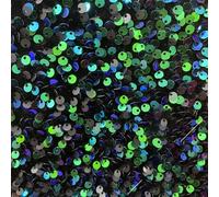 Tissus en tulle brodé, Wedding Dress Reflective Sequin Fabric Multicolor 0.5m(Color-10)