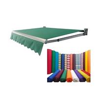 Tissus Pare-Soleil Taille Personnalisée 300 G/m² Tissu Imperméable for Café, Boutique Bannière Extérieur Tente Télescopique Toile De Protection Solaire(16x11.5ft(4.8x3.5m))