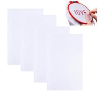 Tissus Point de Croix, Tissu à Broder, Tissus Aida, Toile Aïda, Tissus Broderie, Convient aux Brodeurs Professionnels et aux Amateurs D'artisanat, 4 Pièces, 14CT, 30 x 45cm