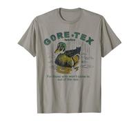Tissus rétro GoreTex Canard Colvert Animaux mignons T-Shirt