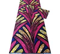 TISSUSHOP - Super Wax Daloa - Tissu africain wax - Pagne 100% coton (pagne 6 yards)
