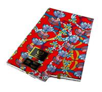 Tissushop- Tissu africain wax- Super Wax Addisabeba - Pagne 100% coton- Souple et doux- 6 yards soit 5.48x115CM