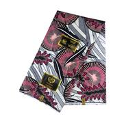 Tissushop - Tissu africain wax- Super Wax Kisumu- Pagne 100% coton- Souple et doux- 4 yards soit 3.66 x115CM