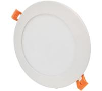TIST Downlight LED rond encastré Ultra-mince robuste, lampe de projecteur en aluminium intégrée commerciale, économie d'énergie for les entreprises (Color : White Light, Size : 12W)