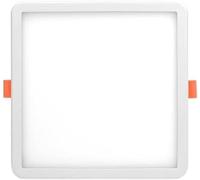 TIST Downlights encastrés Ultra minces carrés blancs robustes à Led 6W/8W/15W/20W projecteurs de plafond en relief allée bureau magasin marché (Color : Cool White, Size : 15w)