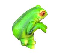 Tisujune Accroche Pot | Étreignoir Grenouille pour Pots de Fleurs | Sculpture Animale Réaliste et Adorable Résistante aux Intempéries pour Bureau, Maison, Jardin, Décors Féeriques, Plates-Bandes