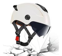 Tisujune Casque de Moto Adulte,Casque Demi-pour Cyclomoteur | Équipement de protection à double visière respirante destiné à la conduite urbaine, sportive, en extérieur, pour femmes et hommes, et pour