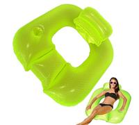 Tisujune Flotteur de Piscine Gonflable - Flotteur Relax Gonflable Bain de Soleil | Coussin De Détente avec Dossier, Matelas Estival pour Tout Public