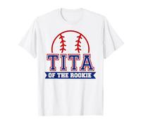 Tita of Rookie 1er anniversaire Thème baseball fête assortie T-Shirt
