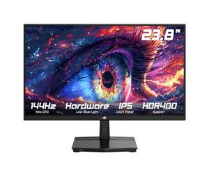 TITAN ARMY 24" Ecran PC, HDR 400 144Hz IPS Panel Full HD 1920 x 1080p Office Monitor, 99% sRGB Low Blue Light，1 x HDMI,2 x DP P2418C
