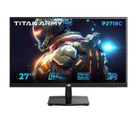 TITAN ARMY Ecran PC Gamer 27 Pouces 144Hz Full HD 1920 x 1080p, IPS 1ms GTG, Adaptive Sync Moniteur, HDR10, 99% sRGB Low Blue Light, Supports réglables, 100 * 100 VESA,HDMI 1.4 DisplayPort 1.2 P2718C