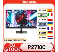 TITAN ARMY P2718C Moniteur de jeu plat avec rapport d'aspect 16:9, IPS FHD, fréquence de rafraîchissement de 144 Hz, 27 pouces, 350 cd/m² (typique), 250 cd/m² (minimum) P2718C