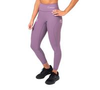 TITAN BOX WEAR Legging de sport pour femme, long AuraLux II Tights Taille XL Core Light Tyrian, taille haute, avec Lycra AuraLux, grande adaptation au corps, couture plate et sans frottements