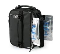 Titan by Arctic Zone Arctic Zone Titan 5-54135-01-0E Sac à déjeuner isotherme extensible haute performance, polyester, noir