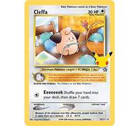 Titan Cards Cleffa (Neo Genesis) + 20/111 Rare Pokemon Card (Celebrations Classic Collection) Toploader