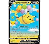 Titan Cards Flying Pikachu V 006/025 Ultra Rare Pokemon Card (Celebrations 25th Anniversary) Toploader