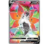 Titan Cards Volcarona V 170/203 Ultra Rare Pokemon Card (SWSH Evolving Skies) Toploader