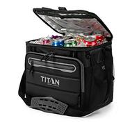 Titan Deep Freeze Glacière Pliable pour 40 canettes Noir