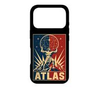 Titan Grec Atlas Cosmique Tenant des étoiles Ciel Coque pour iPhone 17 Pro