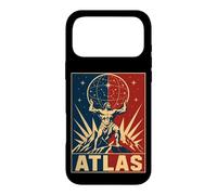 Titan Grec Atlas Cosmique Tenant des étoiles Ciel Coque pour iPhone 17 Pro Max