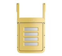 Titan Incubators Porte coulissante en métal pour poulailler