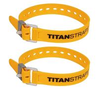 Titan Lot de 2 Sangles Utilitaires - Sangles de Tension fiables faciles à Utiliser pour sécuriser Le matériel de vélo et Moto, Les Skis, Les tuyaux, la réparation sur Le Terrain - Utilisation à