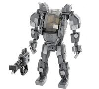 Titan Mech Warrior BuildingBlock Robot rénovation bloc de construction ensemble adulte cool créatif robot jouet cadeau jeunesse garçon rénovation construction camion jouet cadeau enfants garçons A