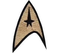 Titan One Europe - Trek Command Cosplay Tissu en fil métallique Patch brodé (thermocollant)